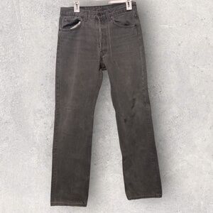 Vintage 90's Levi's 501 0660 Made in the USA Gray Jeans 32X32